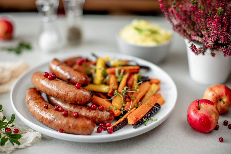 Praekapsa ahjuvorst pohladega