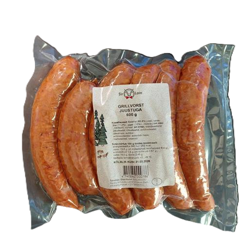 Grillvorst juustuga 600g
