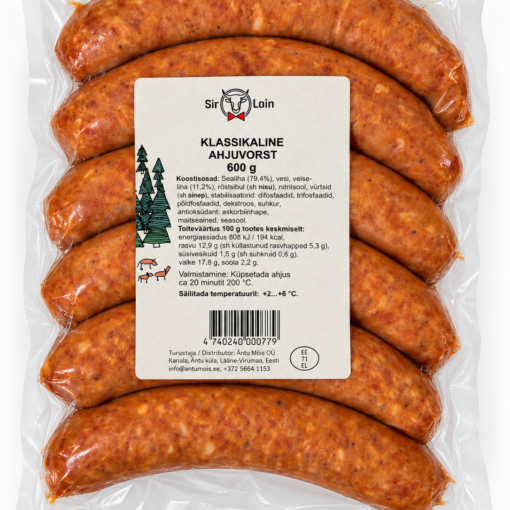 Klassikaline ahjuvorst 600g